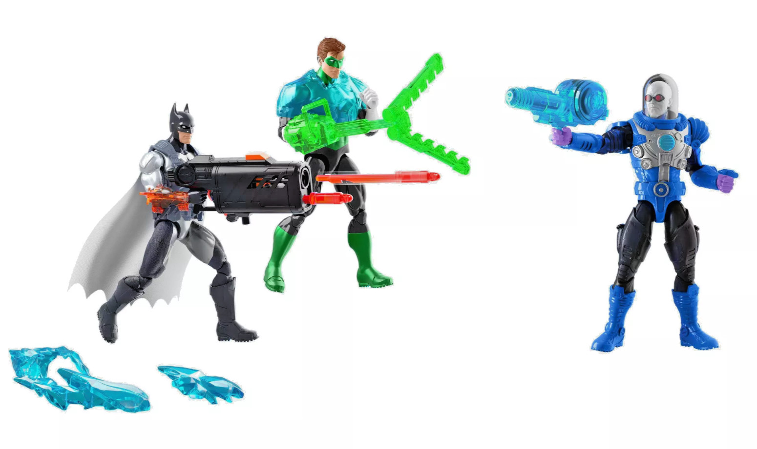 DC Premier Batman & Green Lantern Hal Jordan vs Mr Freeze 3 Action Figure Pack