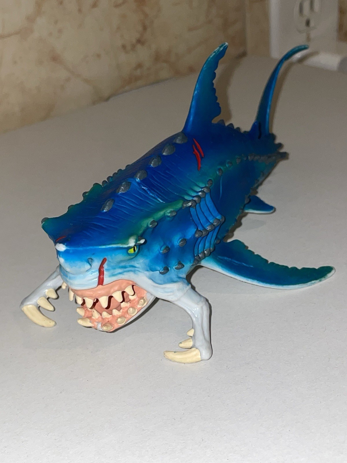 Schleich Eldrador Creatures Monster Fish Shark Rare Water World Moving Jaw 7&Prime;