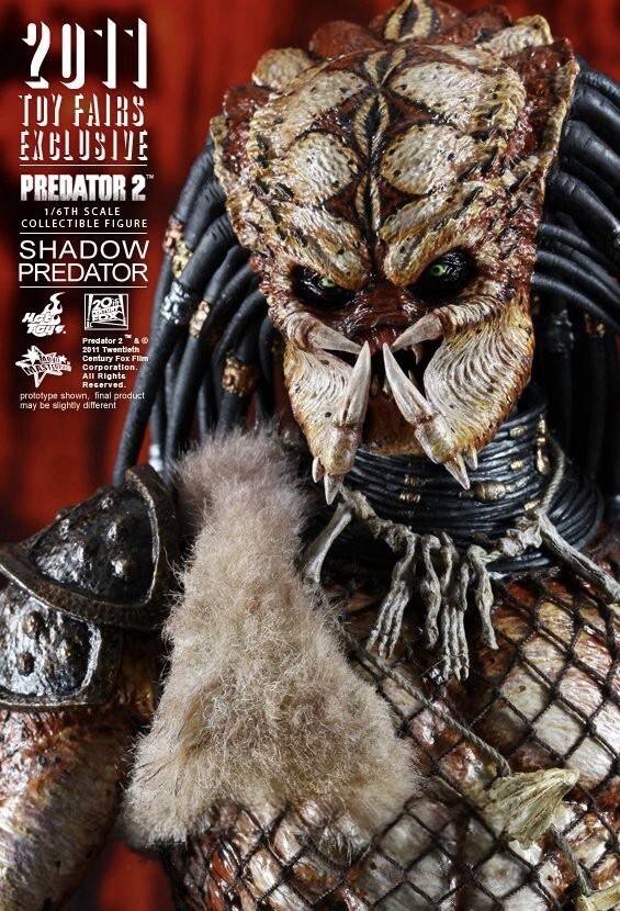 Hot Toys Fox Predator 2 Shadow Predator MMS154 1/6 Sideshow Exclusive