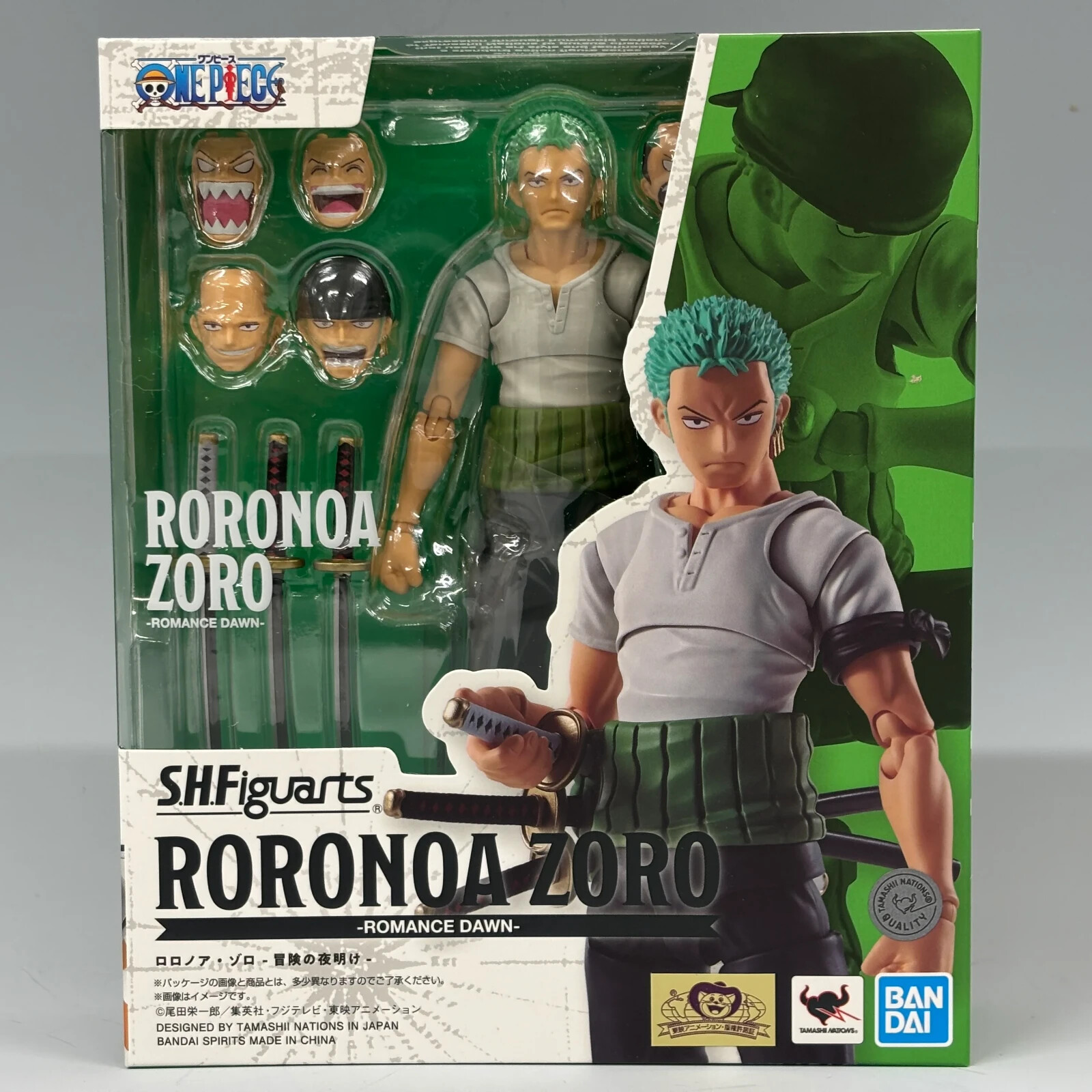 Roronoa Zoro – Romance Dawn – « One Piece », TAMASHII NATIONS S.H.Figuarts