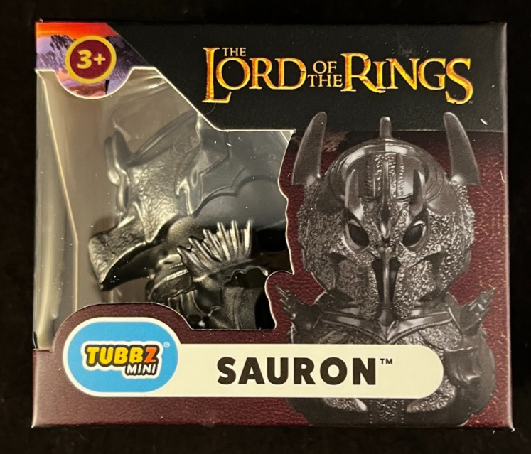 Mini Tubbz -Sauron – The Lord of the Rings – Rubber Duck – Approx 2&Prime; High