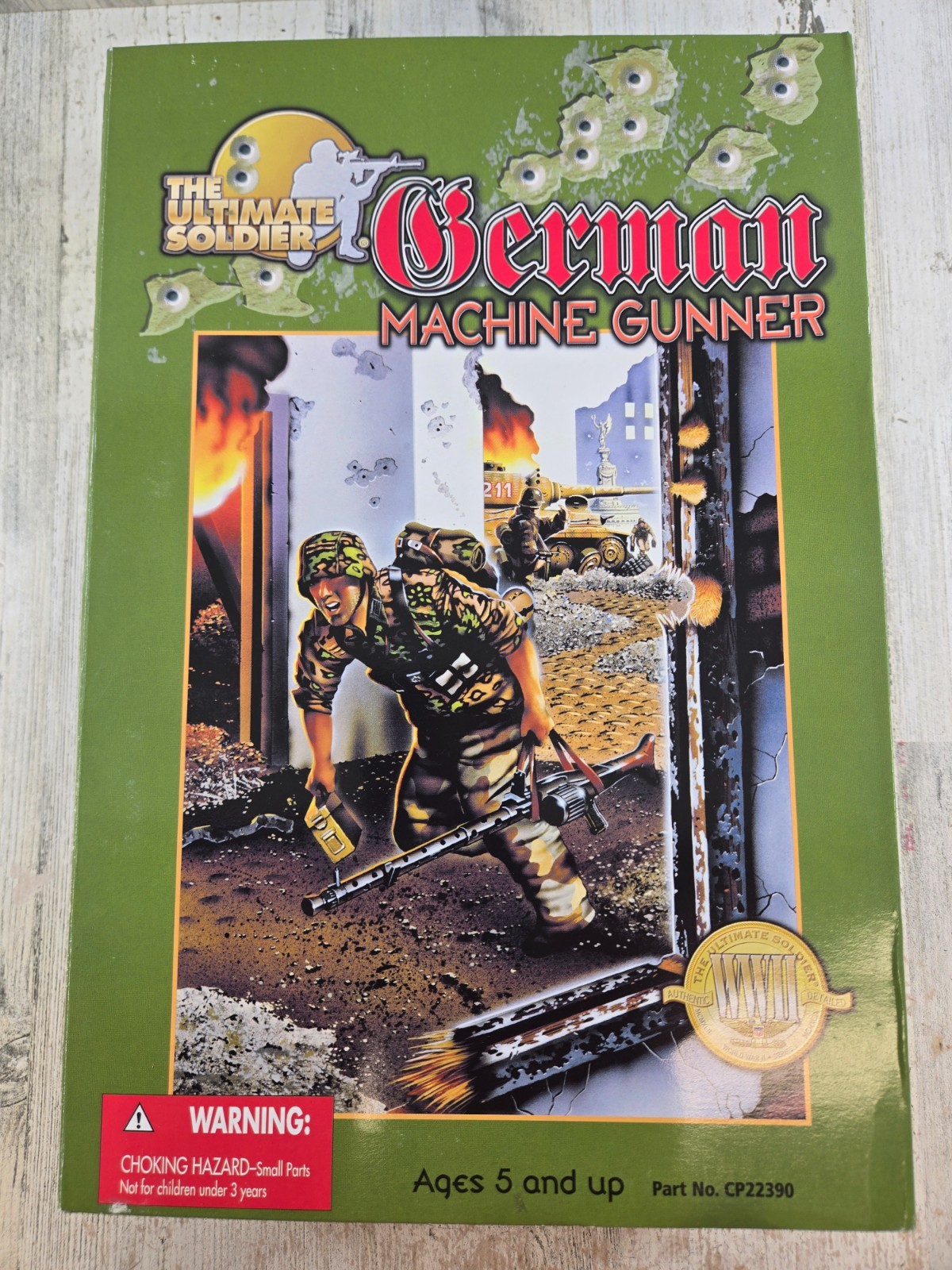 Ultimate Soldier 21st Century German Machine Gunner 12&Prime; CP22390