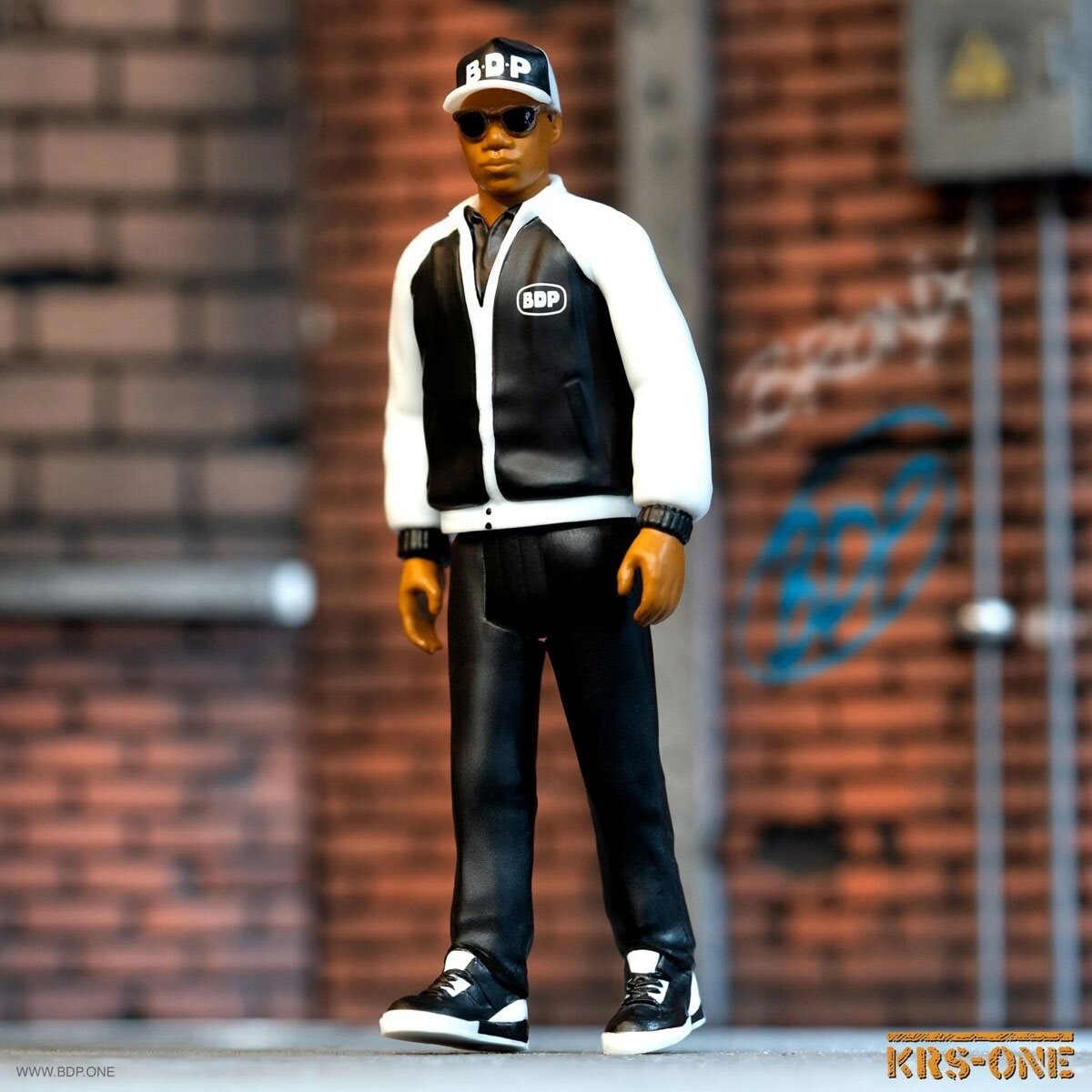 Super7 • ReAction Figure • KRS – ONE • BDP • RAP • Hip Hop • 3 ¾ in • Ships Free