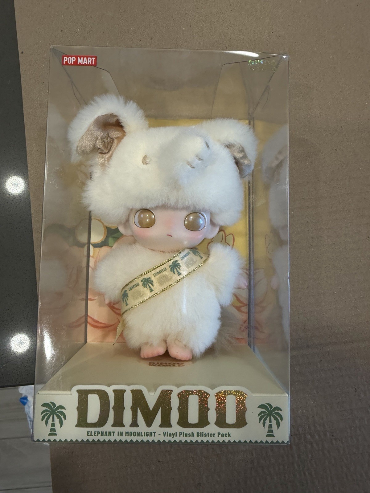 POP MART AUTHENTIC DIMOO ELEPHANT IN MOONLIGHT THAILAND EXCLUSIVE LMTD EDITION