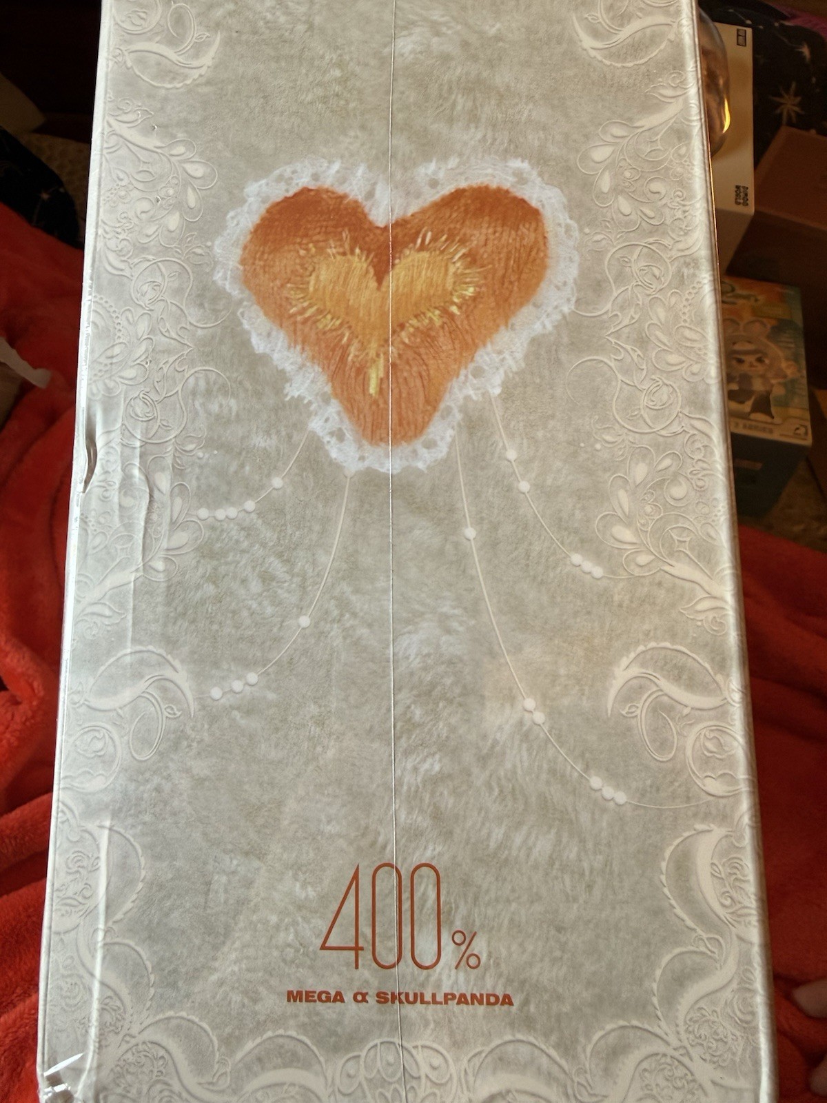 Mega Skullpanda 400% White Moon Sealed