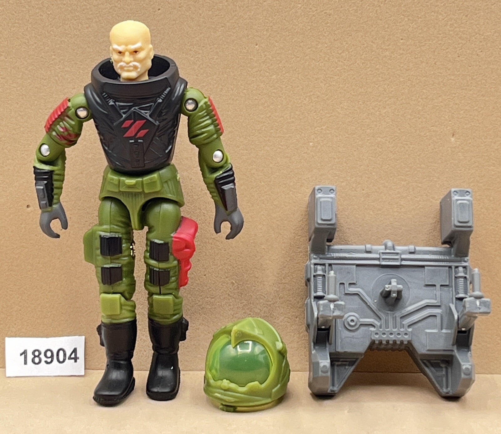 BLACK MAJOR Z-FORCE SPACE FORCE ASTRONAUT G.I. Joe 3.75&Prime; Fig LIMITED
