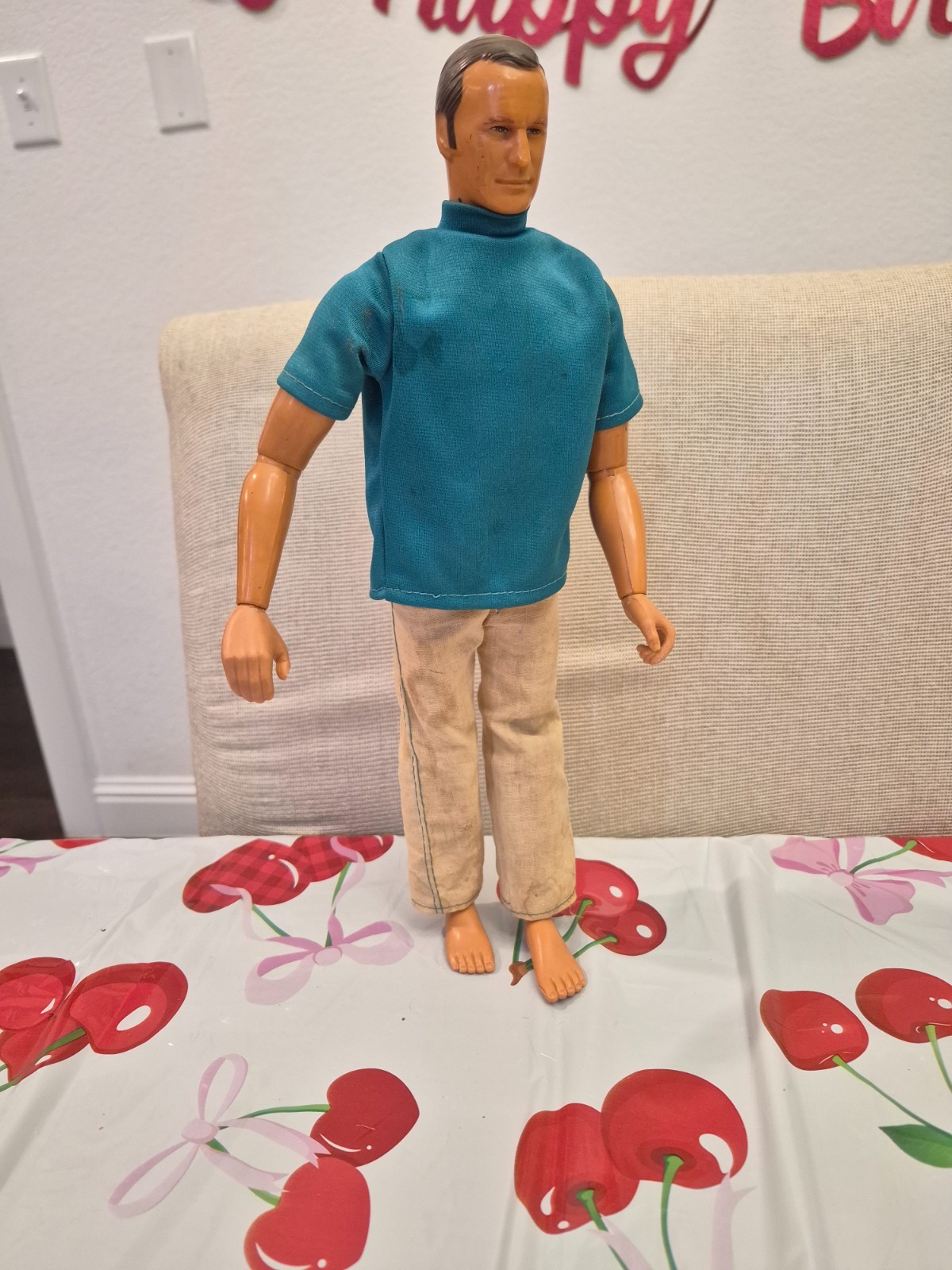 Kenner Six Million Dollar Man Oscar Goldman Nice Condition Original Shirt, Pant