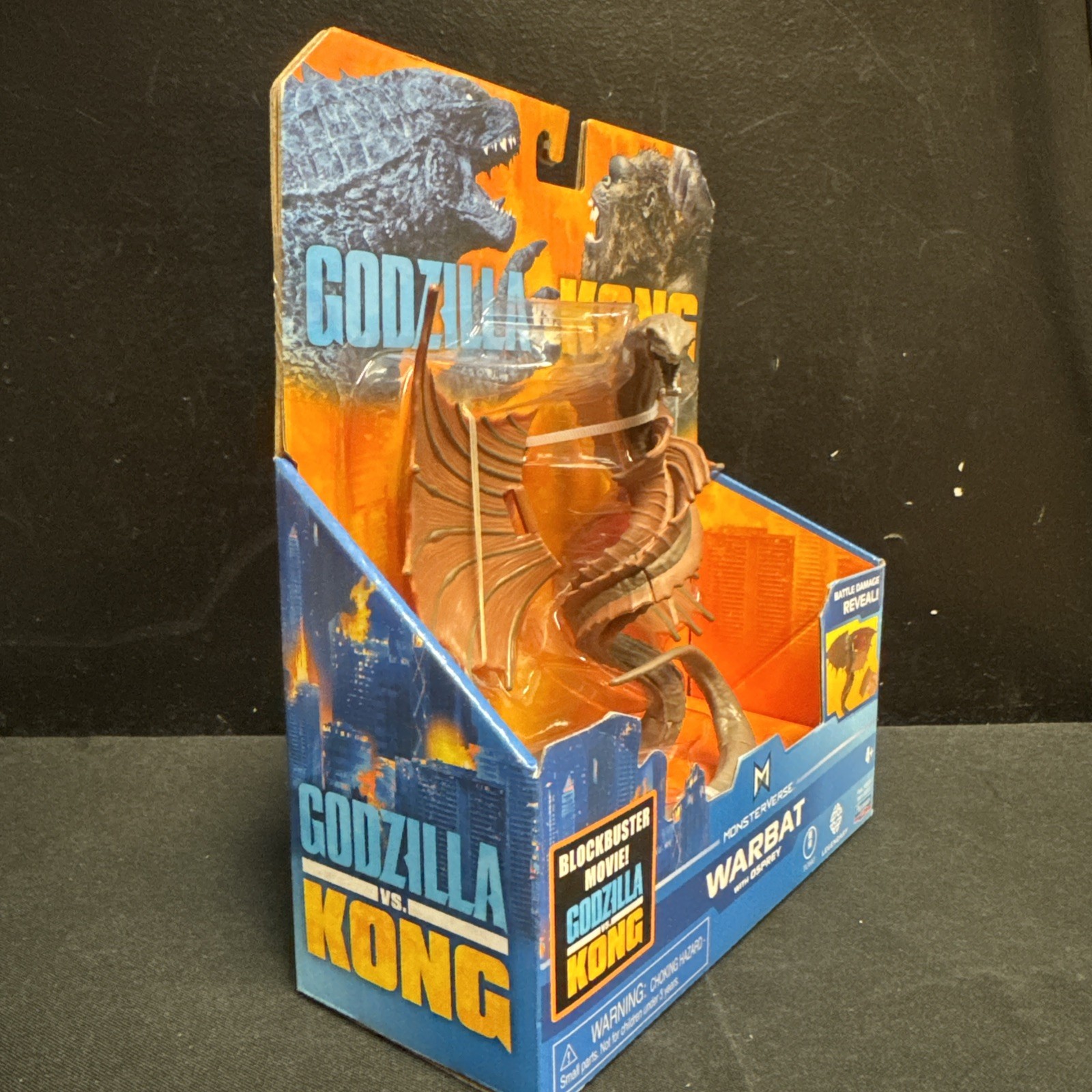 Godzilla Vs Kong Monsterverse WARBAT WITH OSPREY 6 Inch Playmates 2020 NEW