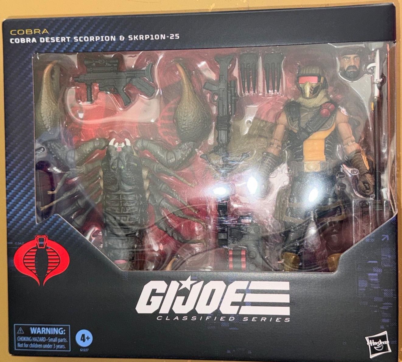 GI Joe Classified Series #180 Cobra Desert Scorpion & SKRP10N-25 Hasbro