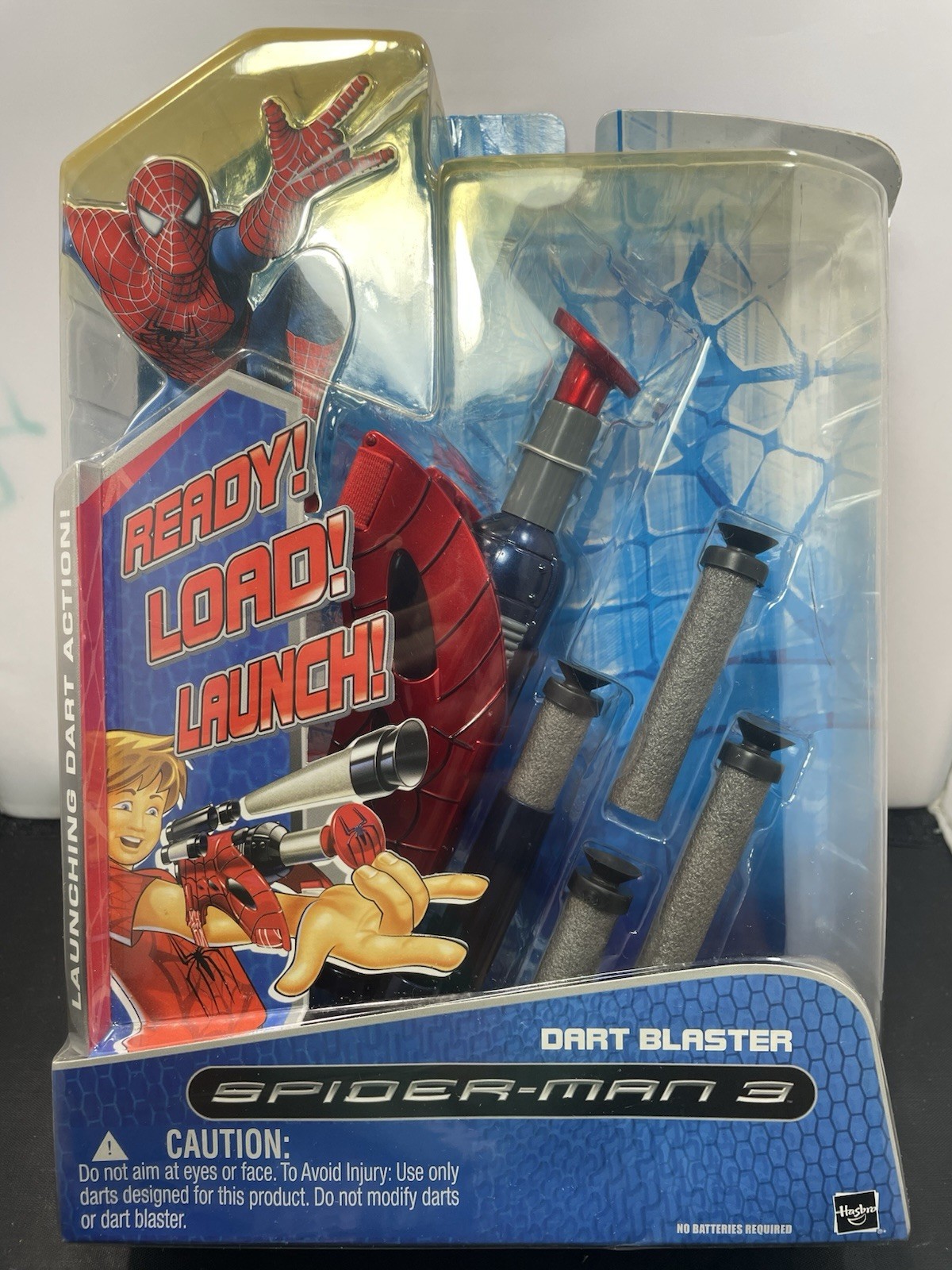 NEW Hasbro Marvel The Spectacular Spider-Man Dart Blaster 2006 – Rare