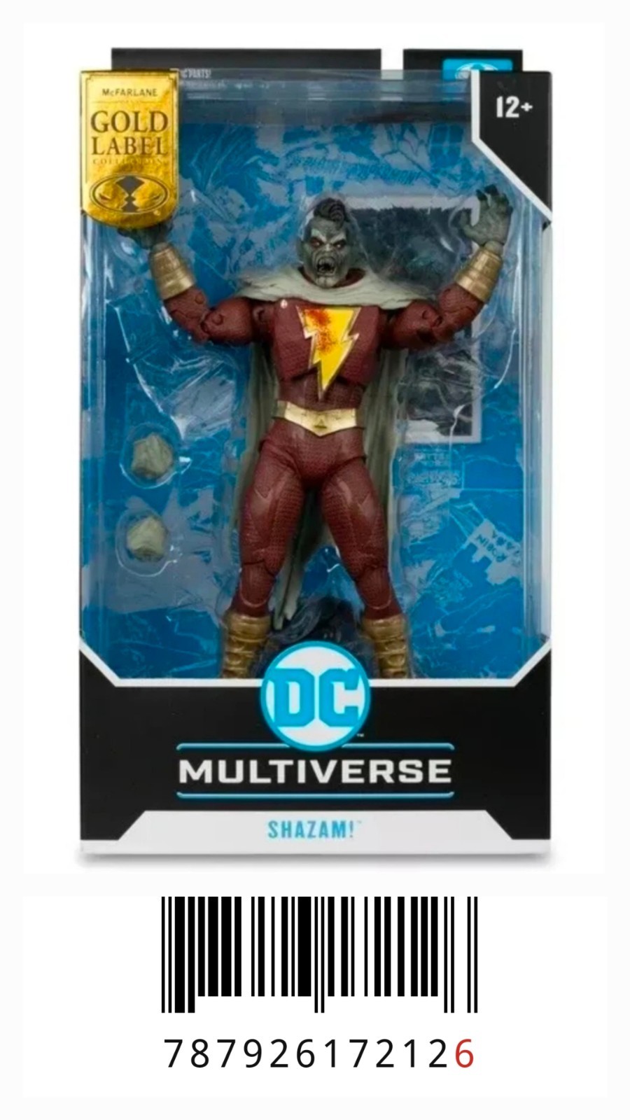 DC McFarlane Multiverse Shazam DC vs Vampires Gold Label 7&Prime; 🆕