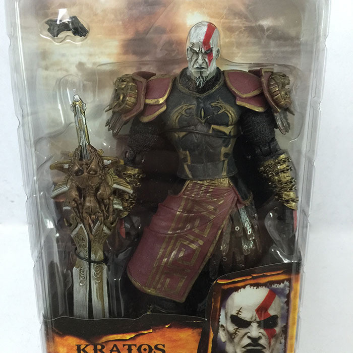 God of War 2 Ultimate Kratos Ares Armor Version 7&Prime; Action Figure Toys NEW IN BOX