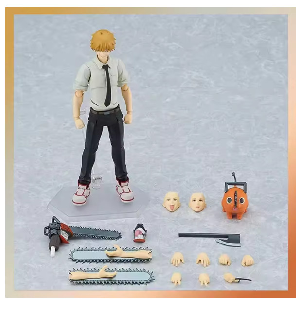 Figma Chainsaw Man Denji 586 Articulated Action Figure Collectible Boxed