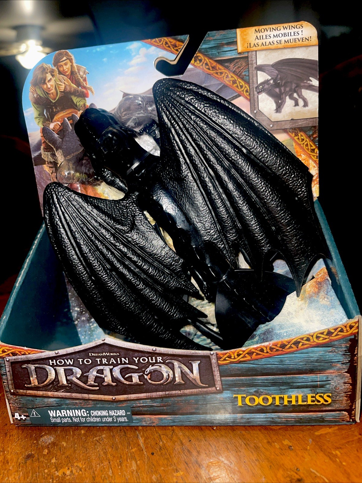 How To Train Your Dragon 2025 Movie TOOTHLESS Action Figure Toy Dream Works NEW