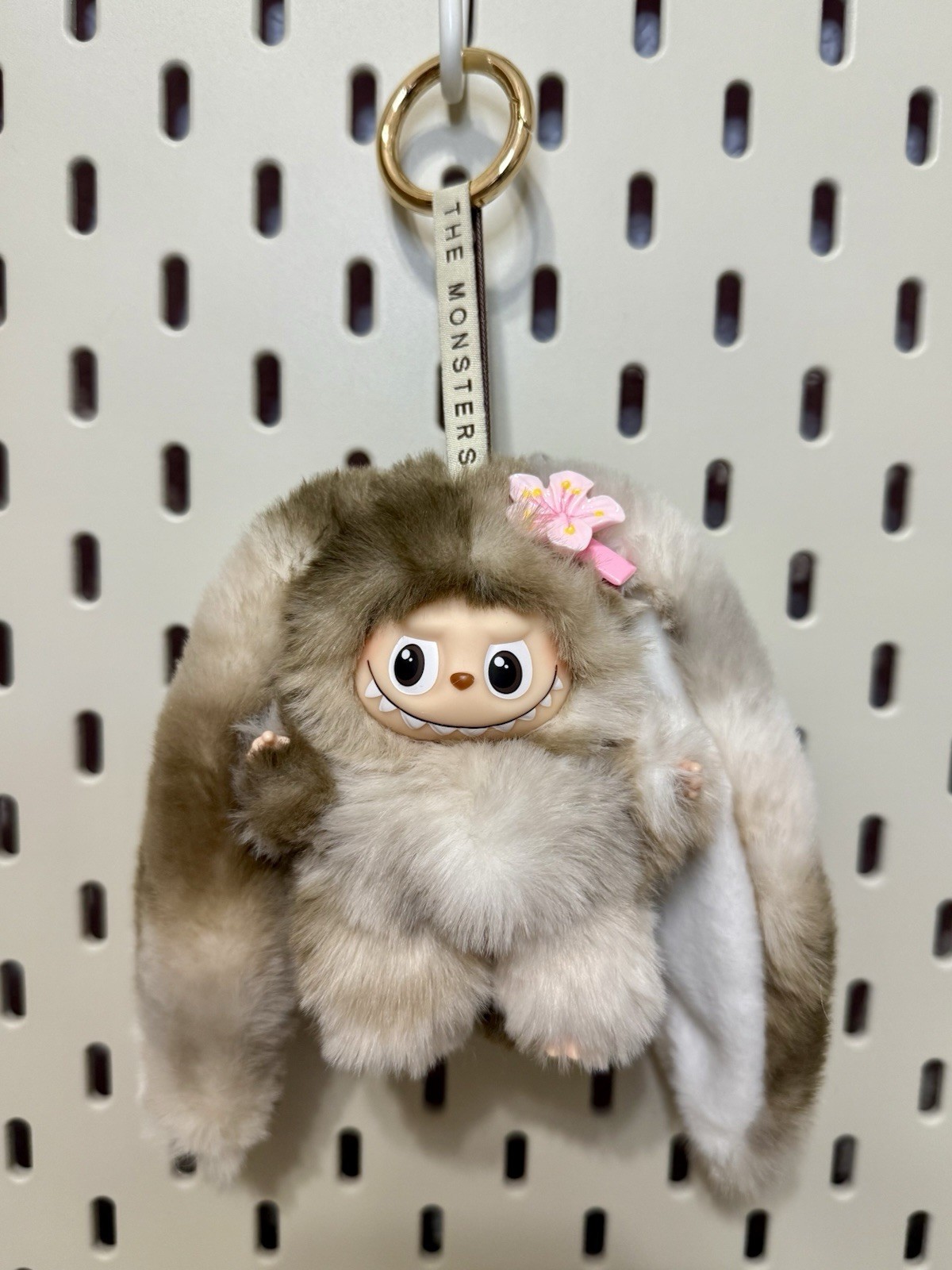 NEW Custom Made MONSTERS Mini Size TAN BROWN CREAM Bunny Rabbit Plush Doll