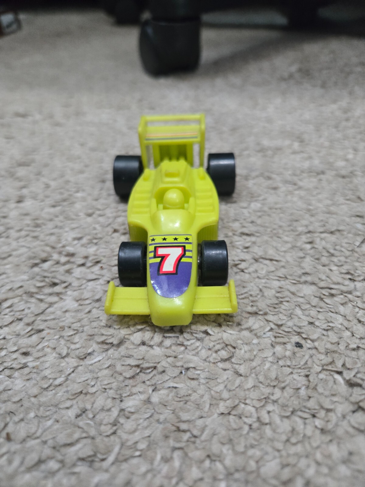 Vintage 1987 Remco Autolite #7 Racecar – 1.5 Inches