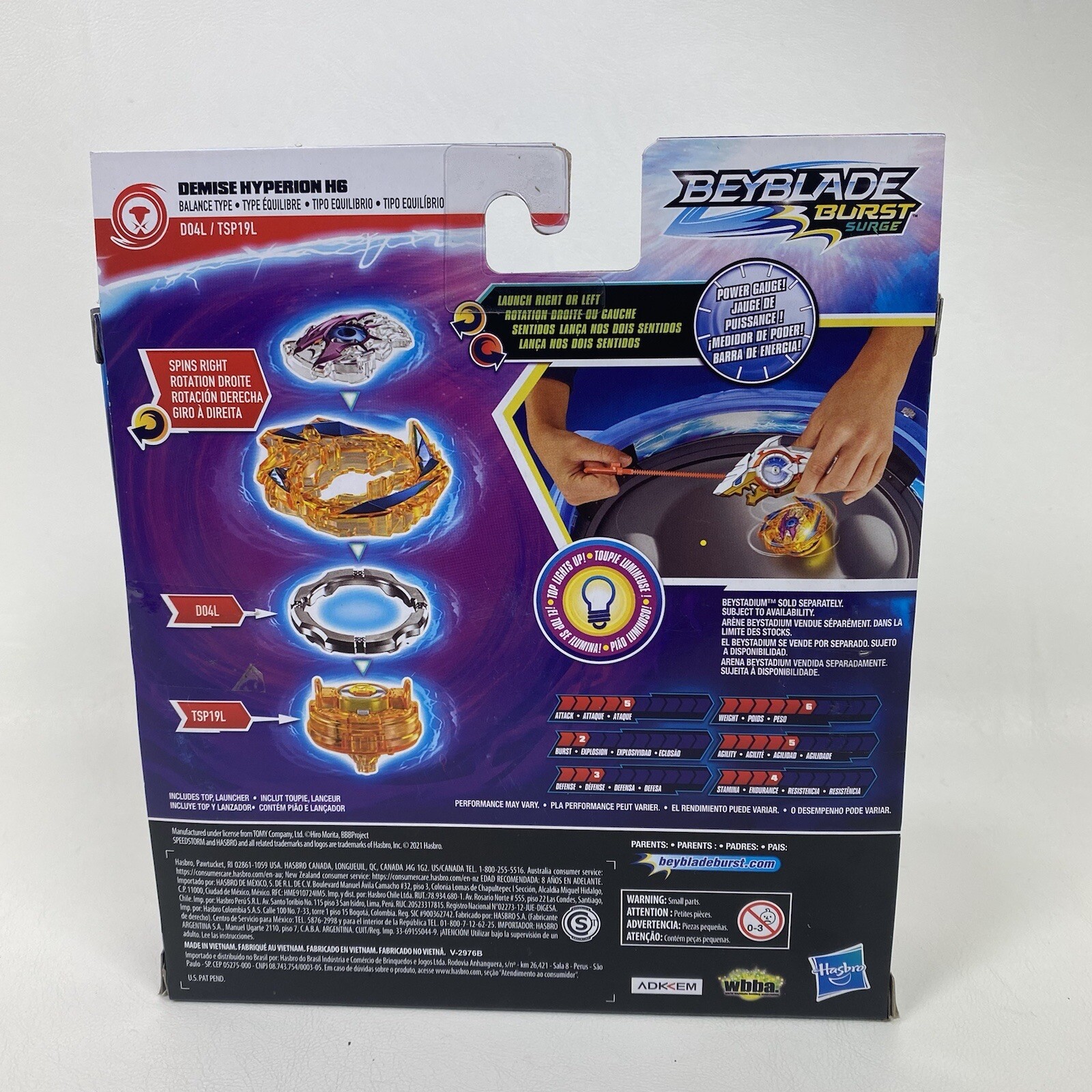 Beyblade Burst Surge Rip Fire Force Set Speed Storm