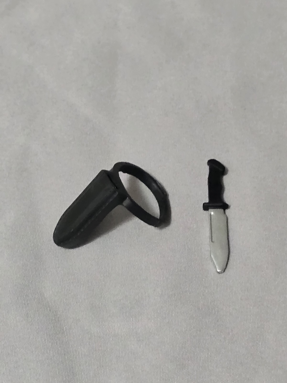GI Joe Classified Cobra Grim Viper #176 Tactical Knife +Leg Sheath 6&Prime; Fodder