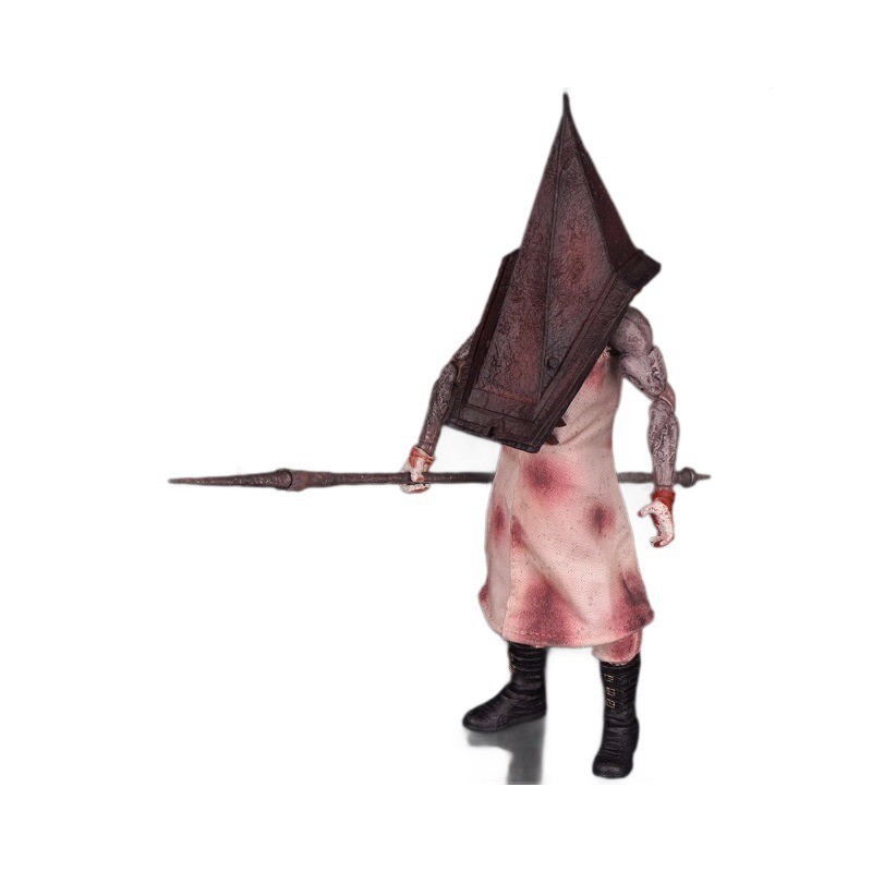 Movie Silent Hill Red Pyramid 行刑者屠夫金字塔头 真布衣 可动人偶摆件 盒装手办