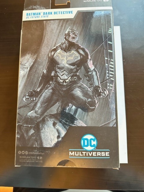 McFarlane DC Multiverse Gold Batman Dark Detective DC Future State 7&Prime; Figure New