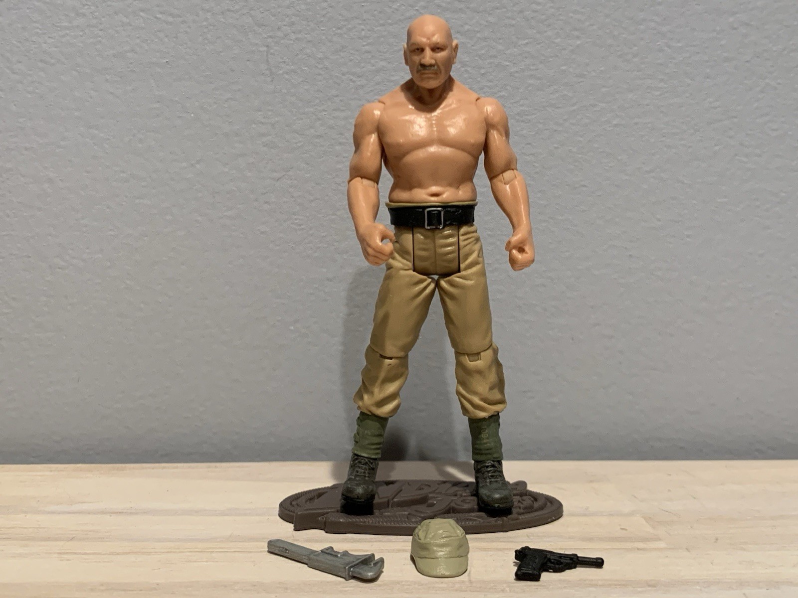 Hasbro 3.75” SDCC German Mechanic Indiana Jones Raiders Lost Wave Loose Complete