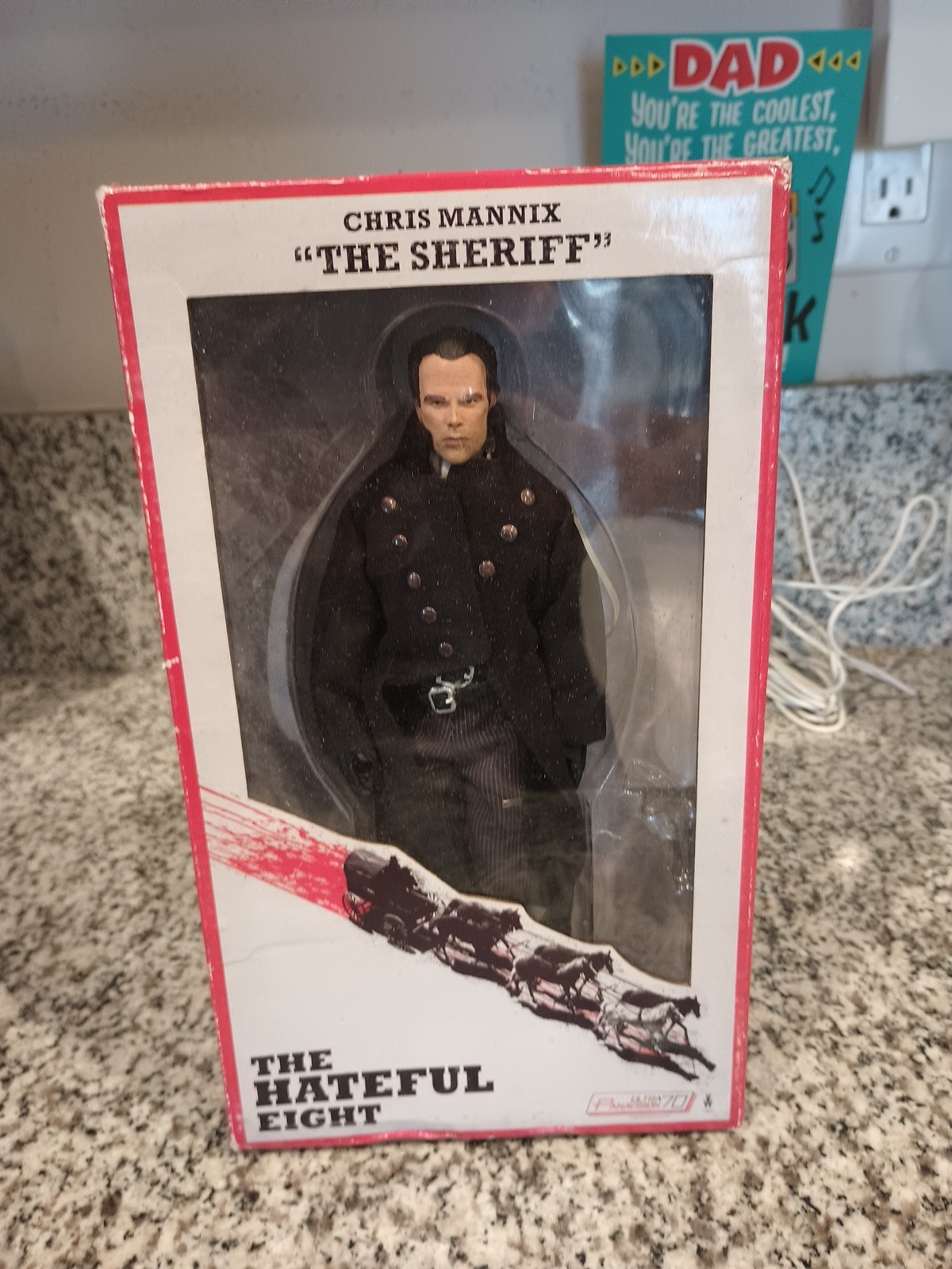 Cowboy Western Hateful Eight Sheriff Chris Mannix Walton Goggins Clothed 20 cm N