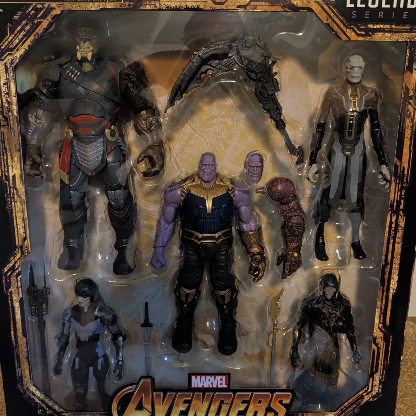 Marvel Legends Avengers Infinity War Children Of Thanos 5-Pack. NOB Exclusive.
