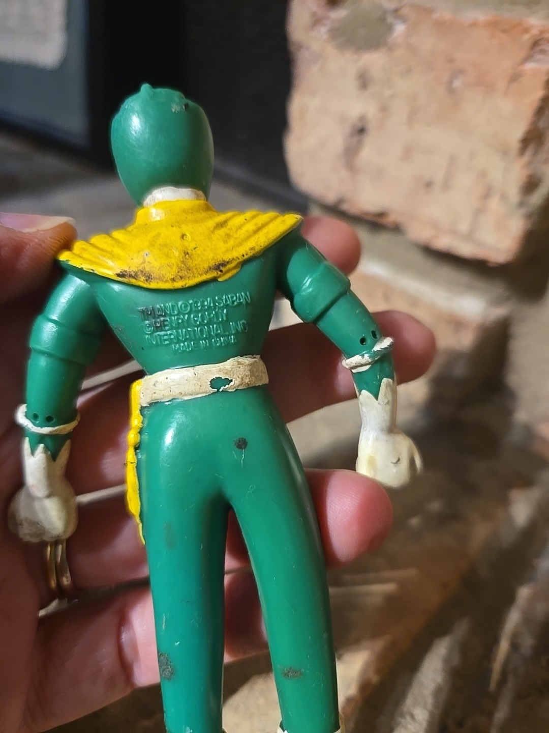 Power Ranger Bendable Toy 19 Green Ranger – ActionFigure 4.75in