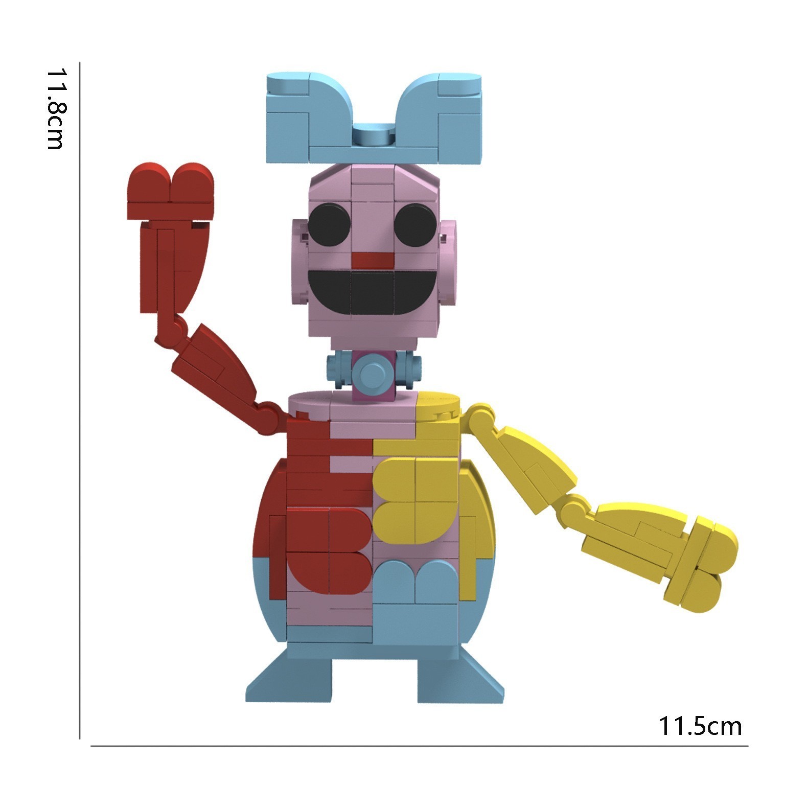Yarnaby Building Blocks The Prototype Doey Poppy 5 Figure Toy for Game Fans