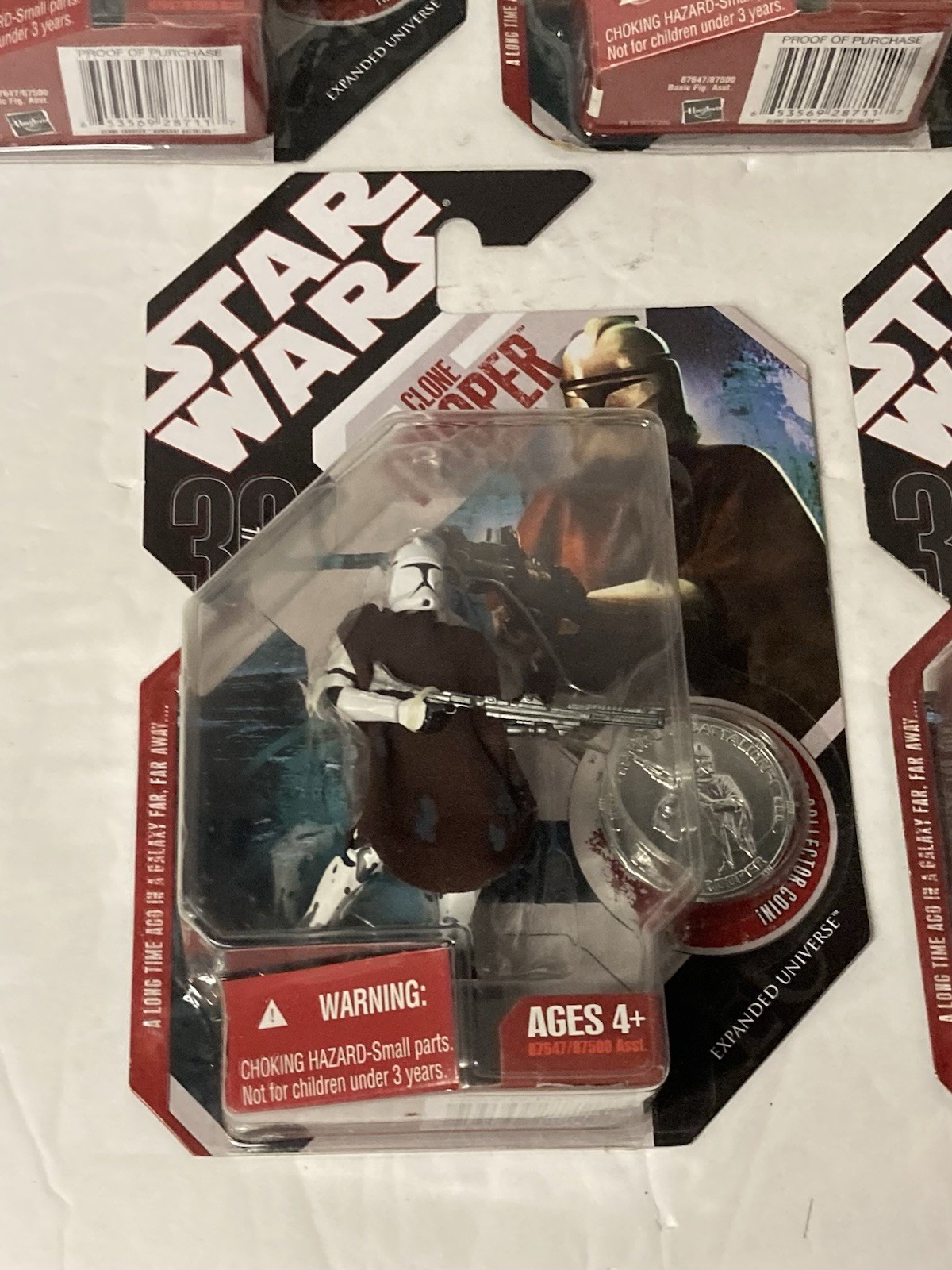 Star Wars 30th Anniversary Clone Trooper Hawkbat Battalion #50 Poncho 2007 New
