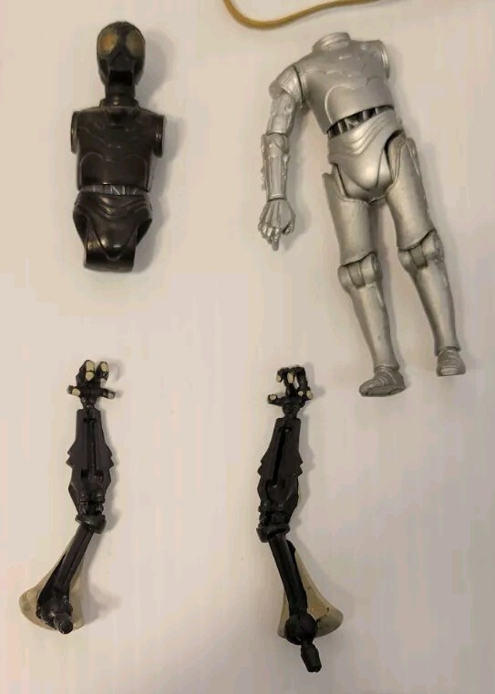 Large Star Wars Weapons Accessories Pieces And Parts Lot of 82 TCW