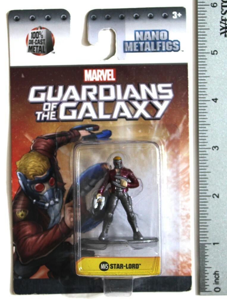 Starlord Jada 2017 Marvel Nano MetalFigs Mini Figure MV9  Die-Cast Metal