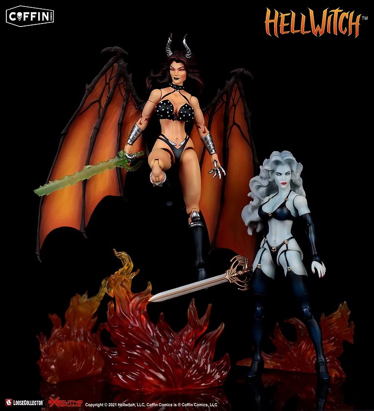 SEXY HELLWITCH 1/12 ACTION FIGURE Executive Replica $30.00 OFF SALE