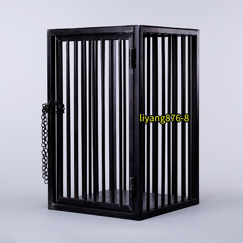 MMMtoys 1/12 Metal Prison Cage Scene for Action Figure Model 13.5*13.5*22CM NEW