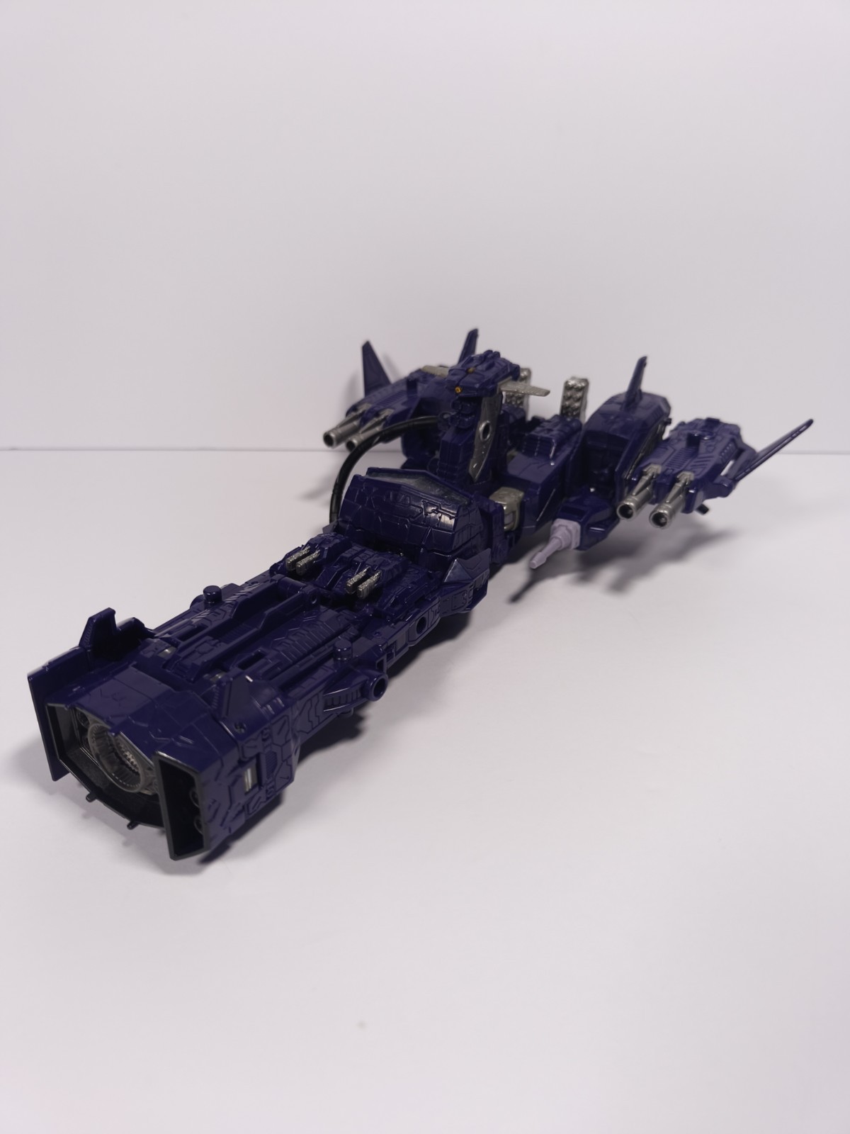 Transformers War For Cybertron Siege Shockwave Leader Class Complete Hasbro