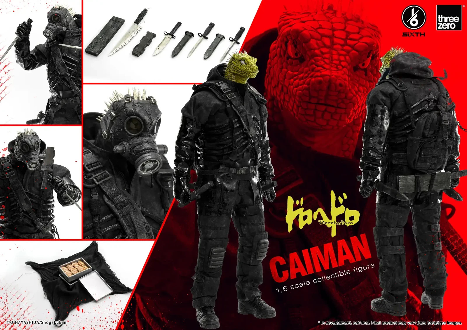 Threezero 1/6 Caiman Dorohedoro from Japan