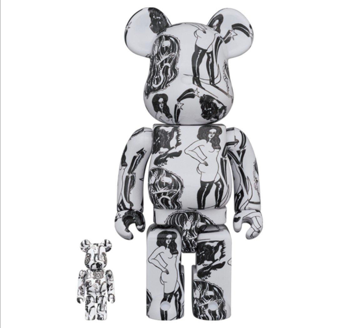 MEDICOM TOY BE@RBRICK × Saiko Otake PLANET 100%&400% Bearbrick Sealed New Japan