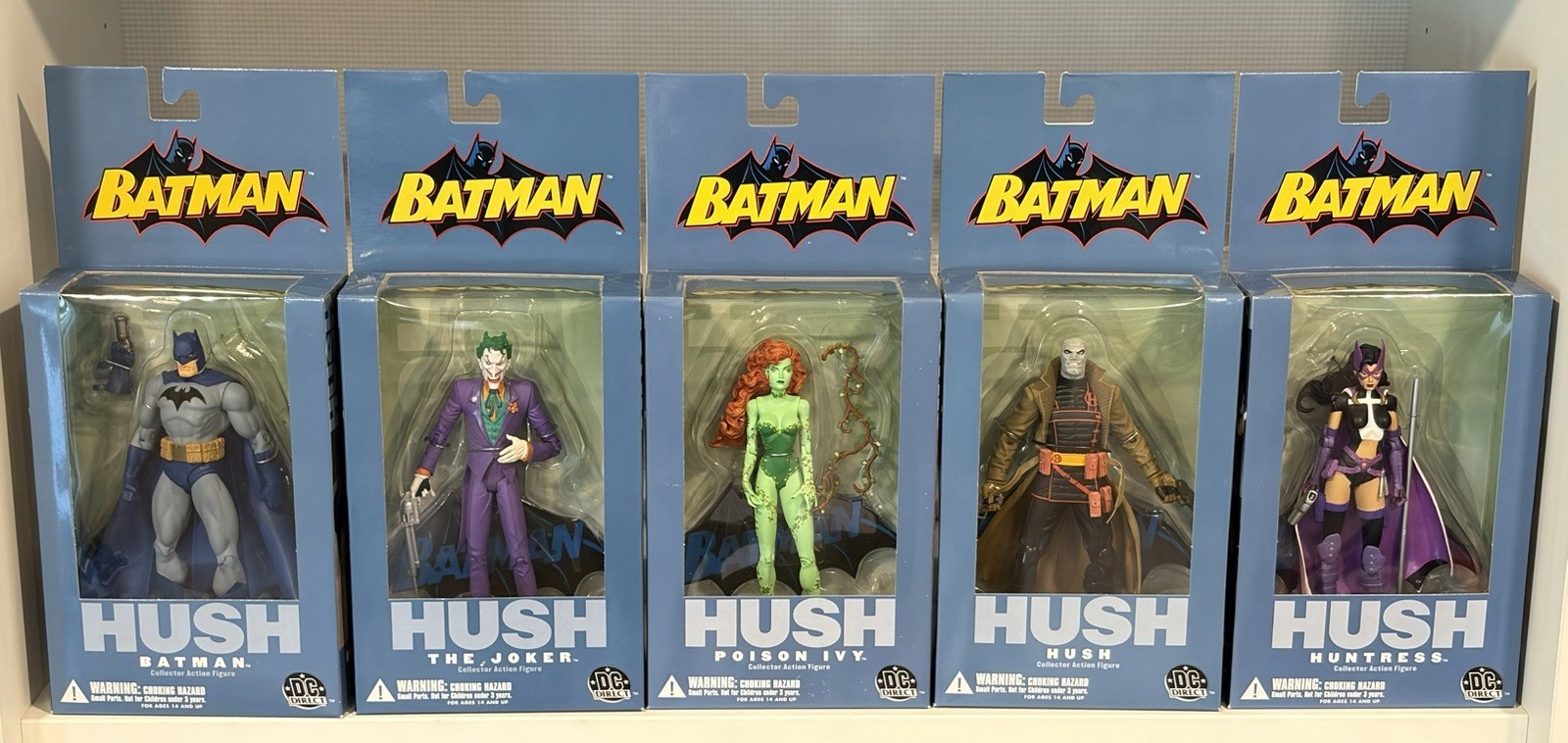DC Direct Batman Hush Action Figure Wave 1 2 & 3 & Jason Todd Toyfare Excl. NIB