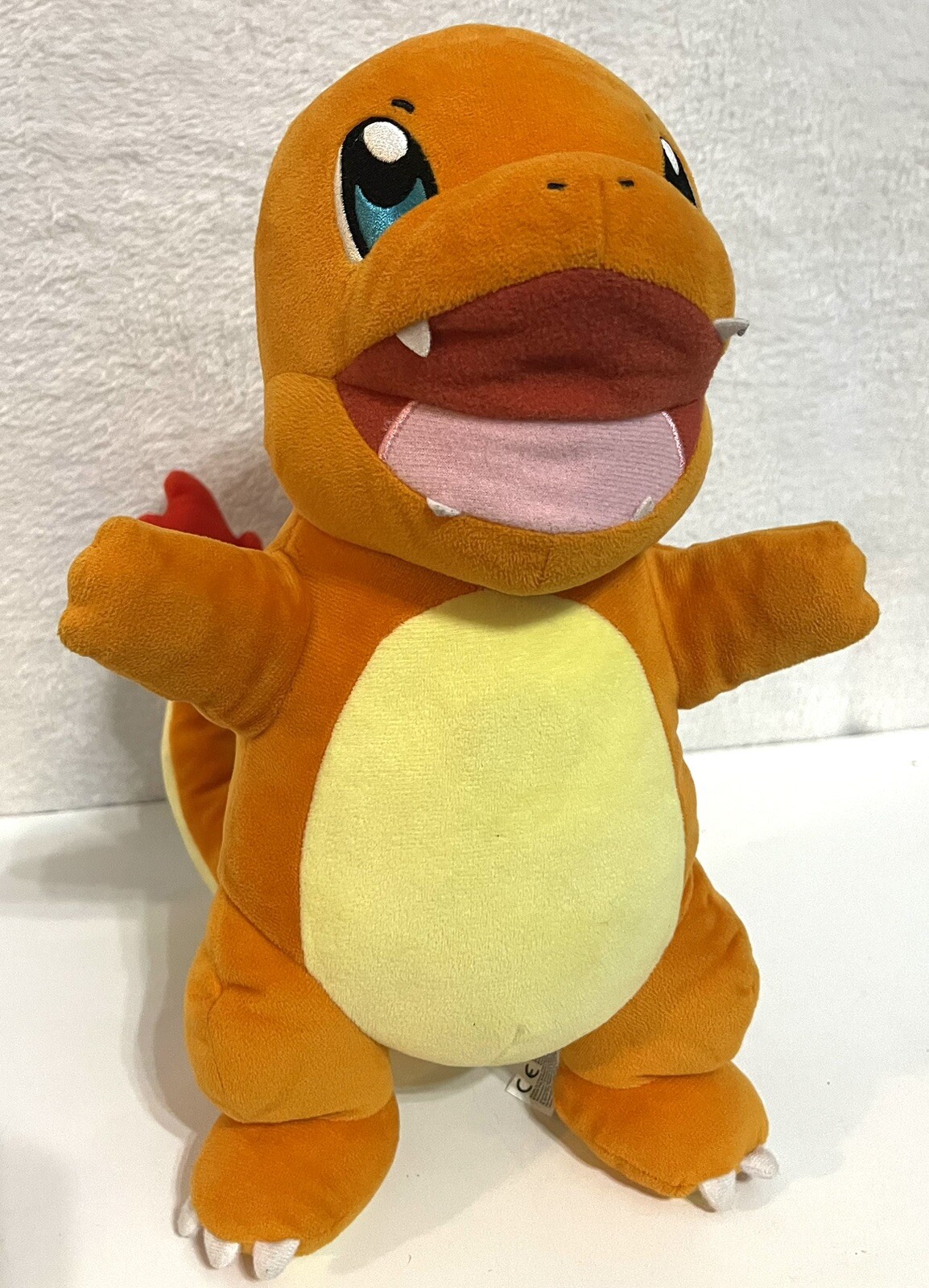 Pokemon Chamander Plush Flame and Tail And Mouth Lights Wicked Cool Toys Works!