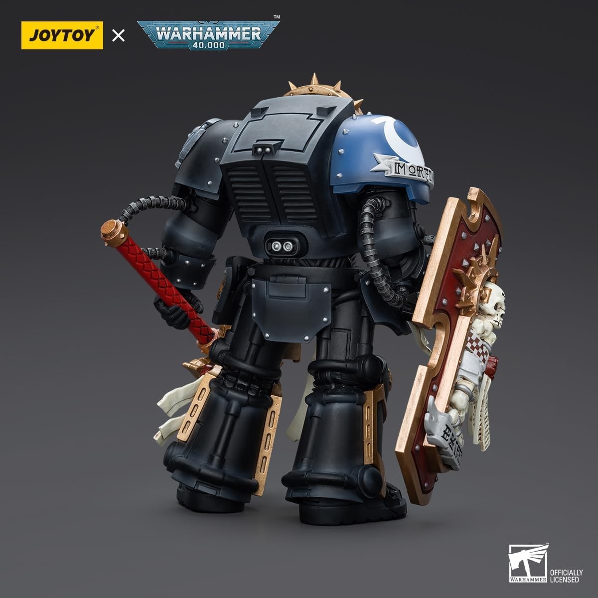 Warhammer 40k: Ultramarines Chaplain in Terminator Armor 1:18 Figure JoyToy