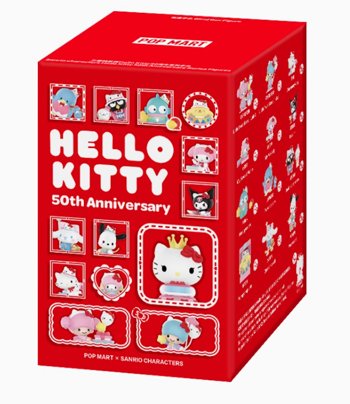 💡Pop Mart x Sanrio Characters Hello Kitty 50th Anniversary One Random Blind Box