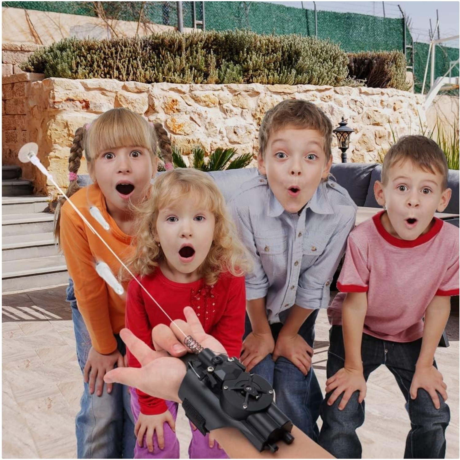 Spider String Shooter Toy – Reel-in Launcher for Kids
