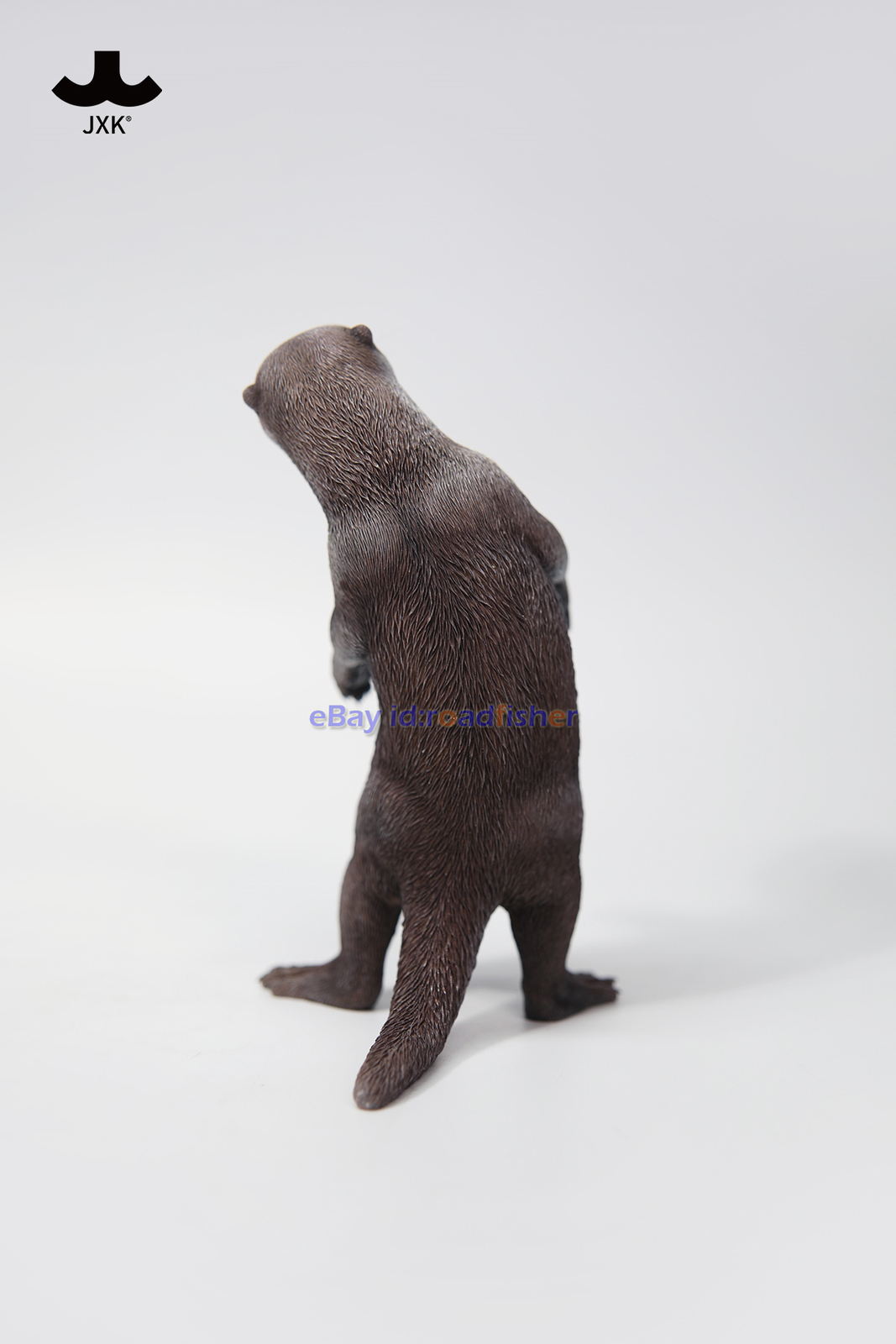 JXK 1/6 Scale Eurasian River Otter Model Animal Figure Scene Decor Kids Toy