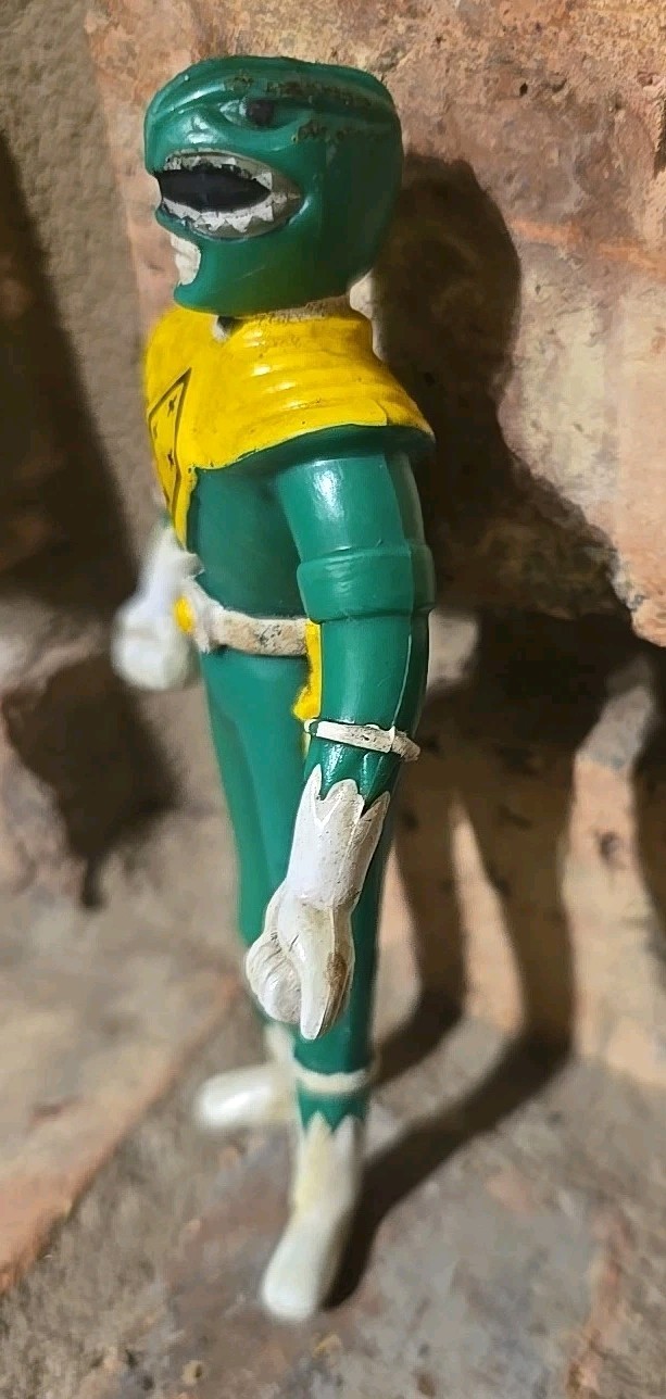 Power Ranger Bendable Toy 19 Green Ranger – ActionFigure 4.75in