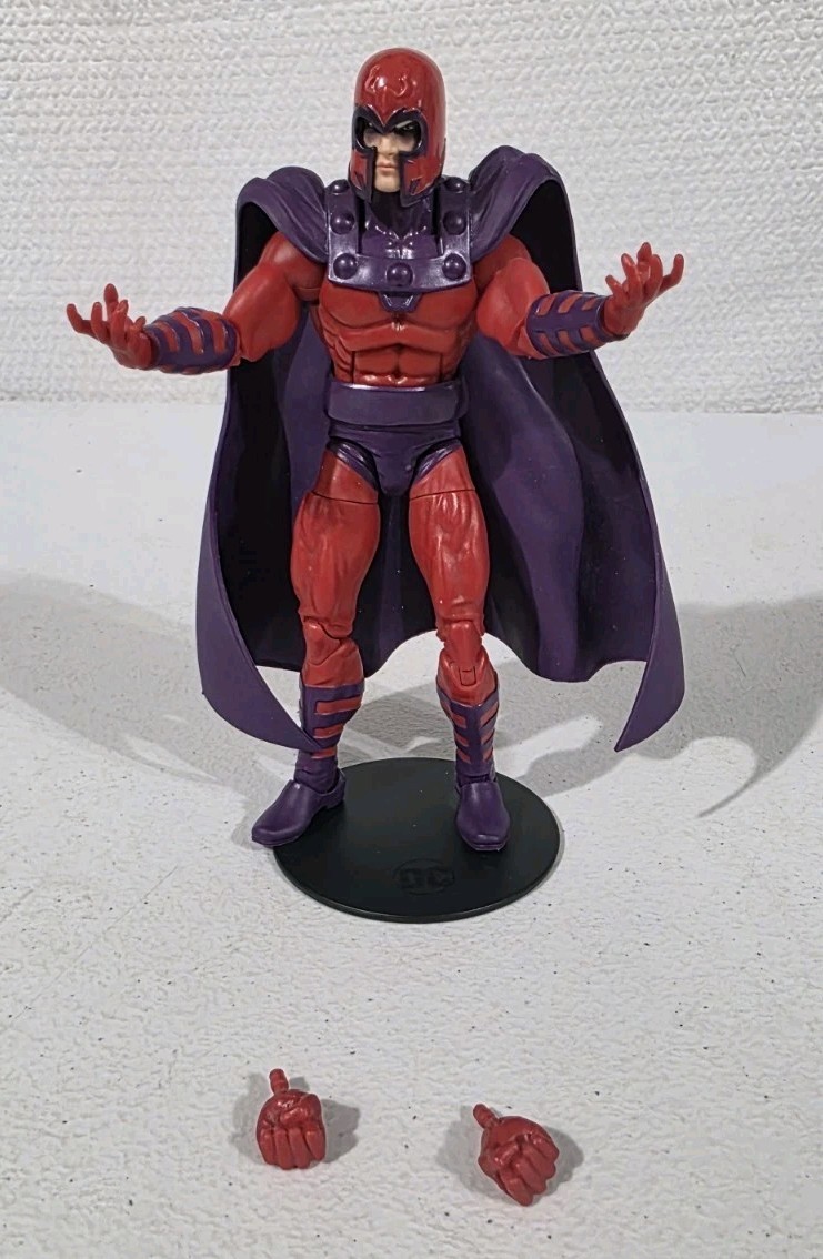 Marvel Legends X-Men 97’ Magneto Action Figure Retro Animated Movie Complete