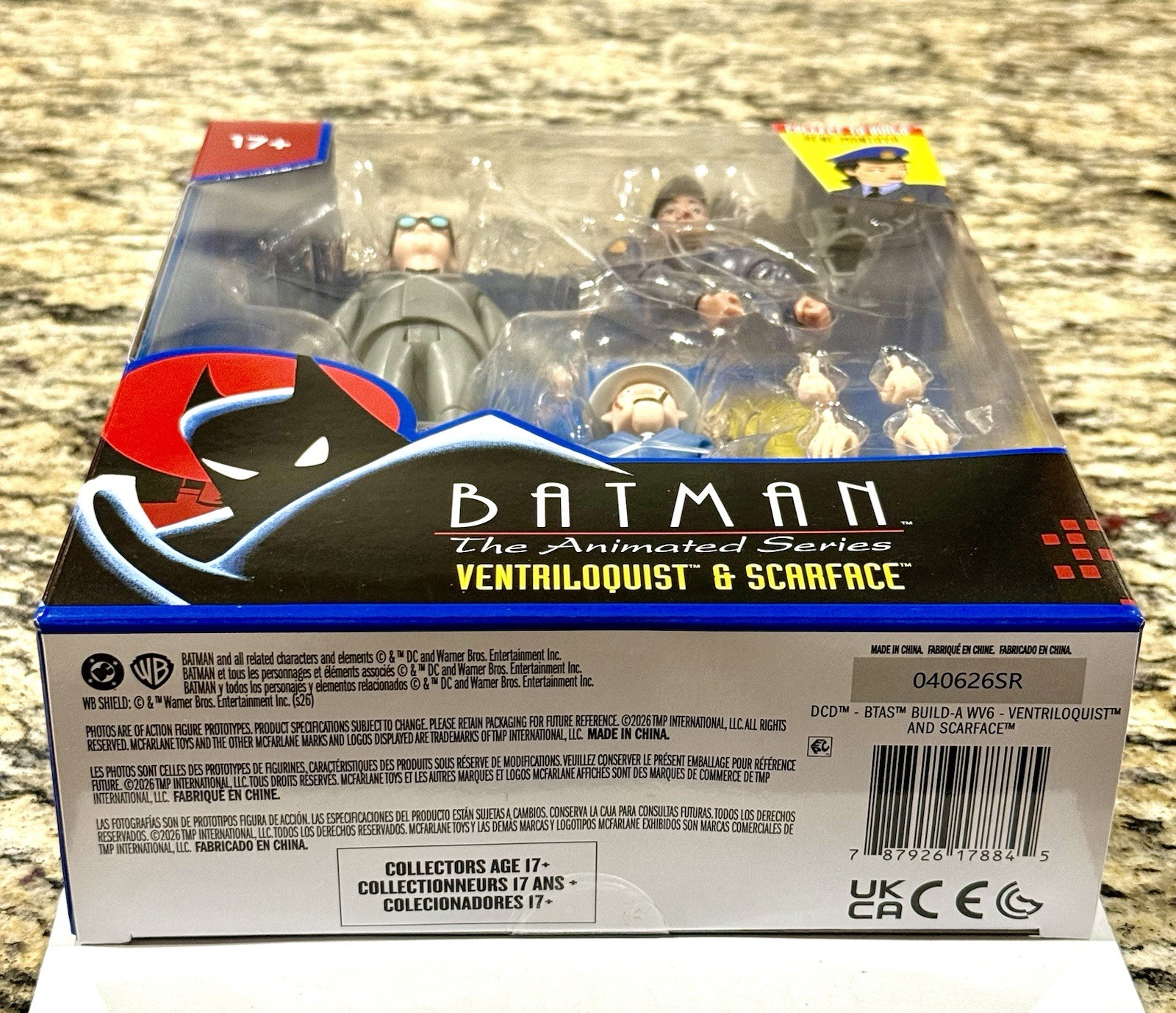 McFarlane DC Batman BTAS Ventriloquist Robin Talia Bullock BAF Rene Montoya SET