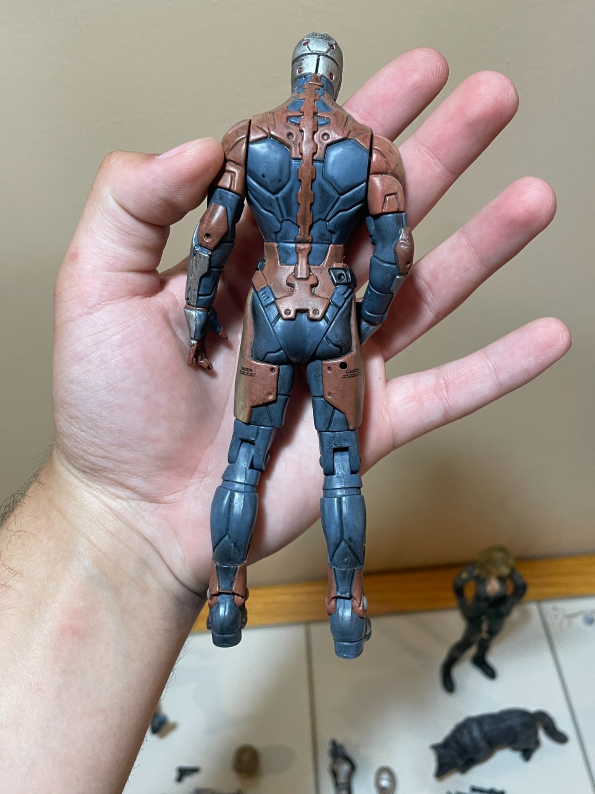 Metal Gear Solid Figure Lot Snake Raiden Ray Grey Fox Wolf Psycho McFarlane READ
