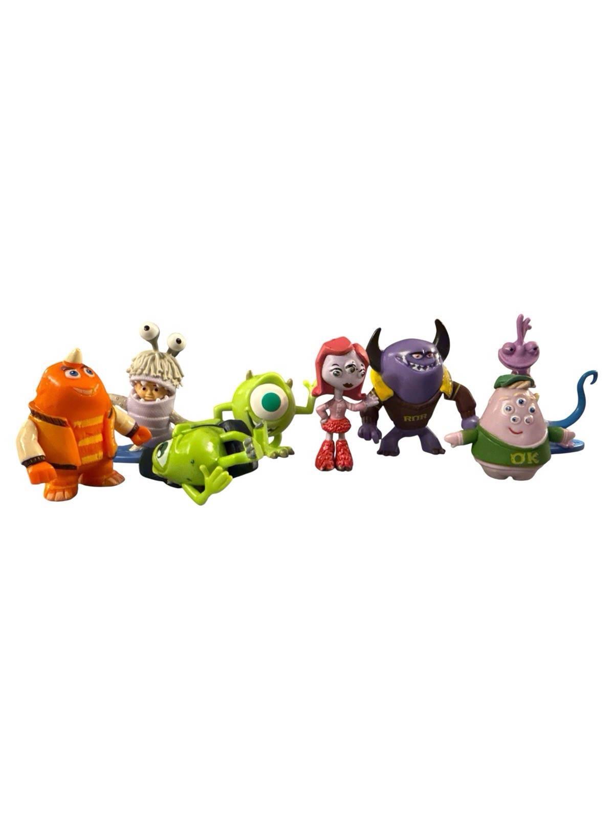 Disney Pixar&rsquo;s Monster&rsquo;s University Character Figures, Lot Of 8