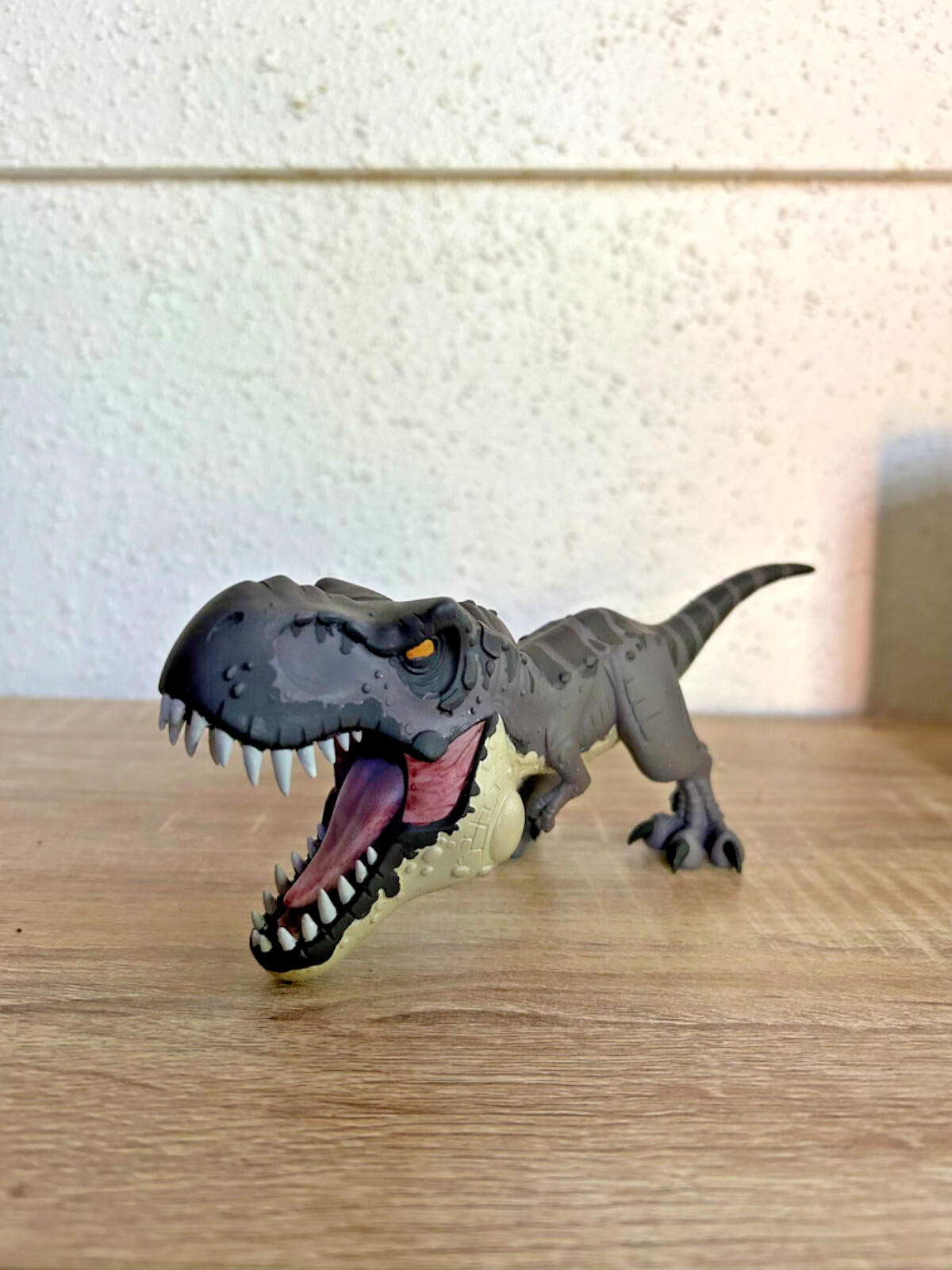 Chibi T-rex, 3d printed figure painted, Jurassic world Rebirth