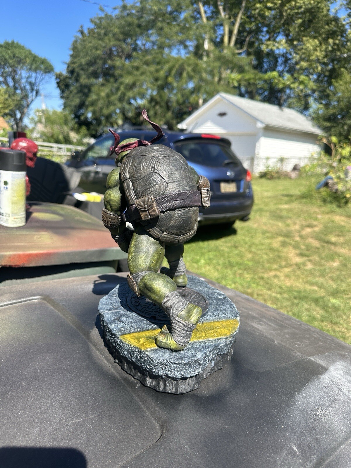 1/6 Scale Raphael TMNT statue, Fully Handpainted, Gifts For Him, (MADE TO ORDER)